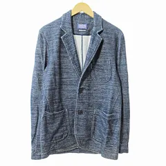ブルーブルー BLUE BLUE ニット テーラードジャケット ブレザー コットン 2 インディゴ 0626 ●ECOのサムネイル