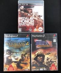 中古 PS2 PS3 FPSゲーム 3本セット