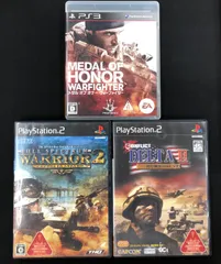 中古 PS2 PS3 FPSゲーム 3本セット