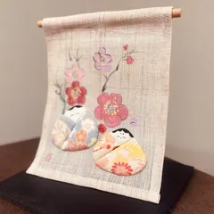 おひな様　ミニタペストリー
