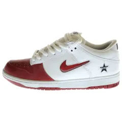 NIKE SB (ナイキエスビー) 19AW ×SUPREME DUNK LOW Varsity Red White シュプリーム ダンクロー バーシティレッド ローカットスニーカーシューズ US9.5/27.5cm CK3480-600