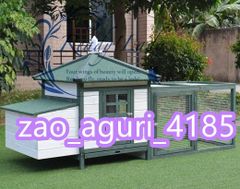 ◆美品◆高品質ニワトリ小屋 兎 ハト小屋 木製 ペット別荘 ハウス 防雨防腐 ウサギ ニワトリ小屋 飼育 屋外養殖 庭用 掃除しやすい