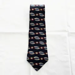 『USED』 クリスチャンディオール ネクタイ シルク ネイビー系