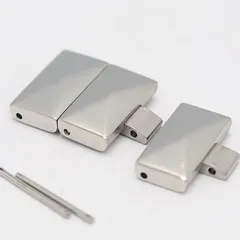 良品 ヴィヴィアンウエストウッド VW-7053 純正ベルト 3コマ 15mm用 シルバーカラー メンズ腕時計用 2000000 NSK MTM