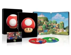【中古】アニメBlu-ray Disc ザ・スーパーマリオブラザーズ・ムービー ブルーレイ+DVD スチールブック仕様 [初回完全限定]