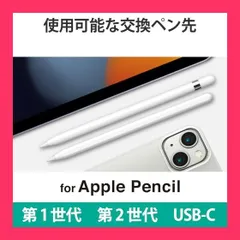 【スタッフおすすめ！】エレコム Apple Pencil 用 交換ペン先 第1世代 第2世代 USB-C 対応 3個入り しっかりとした書き心地 高抵抗感 高摩擦感 ホワイト P-TIPAPY01WH