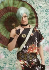 【中古】生写真(男性) 高野洸(膝丸)/膝上・和傘持ち・キャラクターショット/「ミュージカル『刀剣乱舞』 髭切膝丸 双騎出陣2020 ～SOGA～」ブロマイド ライブver.