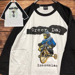 グリーンデイ XL ラグラン 7分丈 Tシャツ 長袖 ロングTシャツ バンドT 