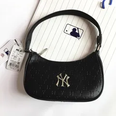 MLB KOREA NYホーボーバッグ(深緑) - メルカリ