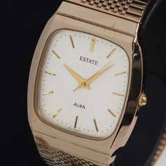 SEIKO 新品電池 極美品 腕時計 メンズ V710-5000 アルバ 希少 - メルカリ