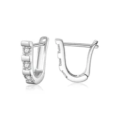 ピアス レディース メンズ 人気 最高級フープ ピアス カップル 925 ピアス 金属アレルギー対応 リング ジルコニア ピアス 記念日 誕生日