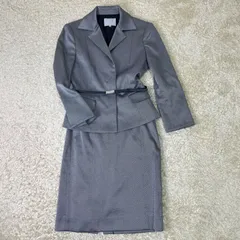 23区　 レディース　 フォーマルスーツ　セットアップ　 ラメ　千鳥柄　ベルト付き  （株）オンワード樫山