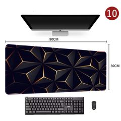 マウスパッド 大型 ゲーミング 大判 キーボード マット デスクマット 特大 防水 宇宙 世界地図 nasa NASA オフィス 事務所 滑り止め ゴム底 大きい 10