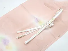 【一輝堂】リサイクル着物 和装小物 帯締め帯揚げセット 大和組 ぼかし 地紙文 帯締 帯揚 25w06-7877