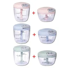 ★450ml+ 900mlセット みじん切り器 強化版 フードプロセッサー　2個セットのサムネイル