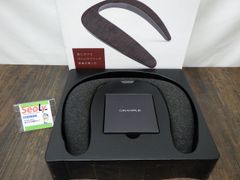 ワイヤレスネックスピーカー ストレスフリー 耳痛くならない 首掛けスピーカー グレー 動作確認済 中古品