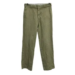 Dickies ワークパンツ M～L カーキ ベージュ ディッキーズ ジップアップ 874 ディッキーズ 古着卸 アメリカ仕入 2505-591