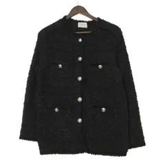 UNITED ARROWS  ツイード モール パイピング カーディガン＊