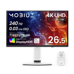 【 新品 未開封 】 BENQ MOBIUZ/QD-OLED/0.03ms ［26.5型 / 4K(3840×2160) / ワイド / 240Hz］ EX271UZ 未使用 送料無料