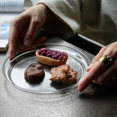 Trendglas JENA プレート Mサイズ 1枚｜耐熱ガラス プレート ドイツ製 トレンドグラス イエナ デザートプレート ソーサー トレー