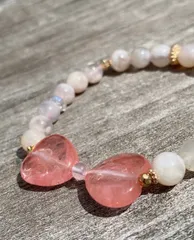 天然石ミックスデザインブレス　NO.10