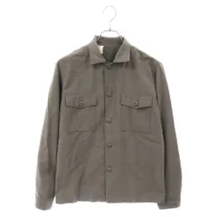N.HOOLYWOOD (エヌハリウッド) フロント ポケット 長袖シャツ ミリタリー ジャケット カーキ 733PIECESのサムネイル