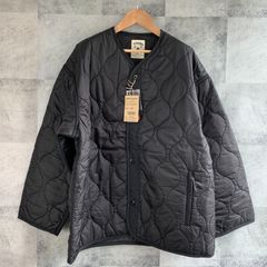ルースイソンブラ ドミンゴ サーモライト キルティングジャケット M 黒 メンズ