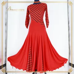 2025年最新】社交ダンス スタンダードドレス 赤の人気アイテム - メルカリ