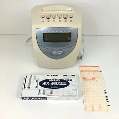 AMANO タイムレコーダー　アマノ　TimeP@CK 中古　動作確認済み アマノ AMANO タイムレコーダー TIME P@CK-iC IV CL タイム
