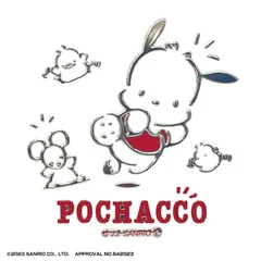 【人気商品】サンリオキャラクターズ エンボスステッカー エンブレムステッカー カーステッカー (ポチャッコ)