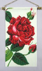 ビーズ織りキット　【ルドゥーテの薔薇】 ビーズ織り額絵　デリカビーズ