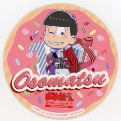 【中古】コースター(キャラクター) おそ松(上半身) コースター 「おそ松さんコラボレーションカフェ」 フード・ドリンク注文特典