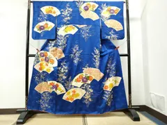 平和屋着物■訪問着　駒刺繍　地紙吉祥花文　金彩　やまと誂製　正絹　逸品　CAAS6552yc