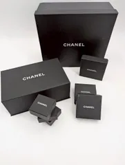 CHANEL シャネル 空箱 8個セット ジュエリーボックス ギフトボックス ロゴ入り ブラック 高級感◎