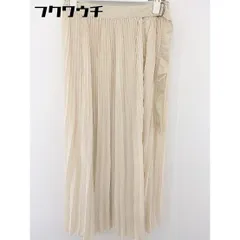 ◇ ◎ KBF ケービーエフ URBAN RESEARCH ロング ラップ巻き スカート サイズOne ベージュ系 レディース  【1109060007864】