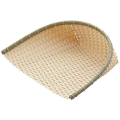 片口ザル　3個まとめて　竹箕　竹ざる　竹籠　古道具　竹細工　ガーデニング fit=scale-down,w=1200
