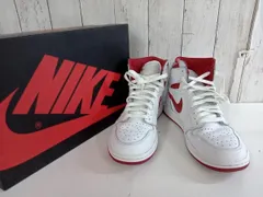 NIKE ナイキ エア ジョーダン1 レトロ HIGH OG 555088-103 スニーカー ホワイト×レッド 29cm 