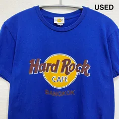 ハードロックカフェ Hard Rock Cafe Tシャツ Sサイズ 古着 ユーズド バンドTシャツ ミュージックTシャツ メンズ レディース ユニセックス 半袖 夏物 夏服 バンティーアメカジ アメリカン バンコク ストリート ブルーのサムネイル