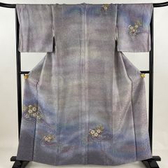 黒留袖 身丈165cm 裄丈67.5cm L 袷 杉浦伸 落款 獅子 草花 黒 正絹 美品 名品 【中古】 - メルカリ