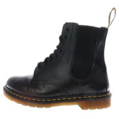 Dr.Martens (ドクターマーチン) 1460 HARPER レザー8ホール サイドゴアブーツ ブラック