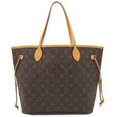 ルイヴィトン LOUIS VUITTON トートバッグ ネヴァーフル MM モノグラムキャンバス モノグラム ゴールド金具 茶 旧型  M40156 SP4140【中古】