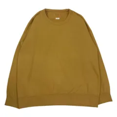 VISVIM ビズビム 18SS  118105010017 JUMBO SWEAT CREW L/S VEGGIE DYE ジャンボ スウェット クルー マスタード系 3【中古】のサムネイル