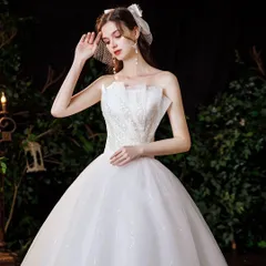 新品未使用 2025年新作 ウェディングドレス★結婚式にぴったり！