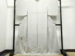 松尾光琳 落款入 訪問着 一つ紋 縫い紋 琳派 枝垂れ桜 銀彩 正絹 X258 2025年最新】Yahoo!オークション -着物 松尾光琳の中古品・新品