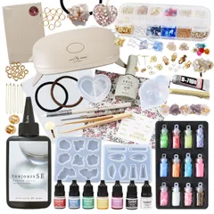 新品 MYmama レジン スターターキット ラッピング 無料 レジン液 着色剤 ライト セット 初心者 向け ギフト