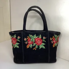 フェイラー　FEILER シュニール織　ハンドバッグ　　　　　…e.s