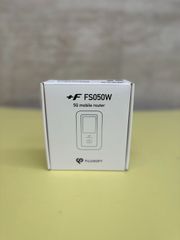 ♪　+F  FS050W　5G mobile router 　FUJISOFT
