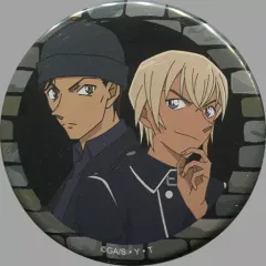 【中古】バッジ・ピンズ(キャラクター) 11.赤井秀一＆安室透 「名探偵コナン 缶バッジ」