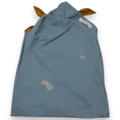 美品 mina perhonen ミナペルホネン 東京スカイツリー コラボ choucho リバーシブル メモリートートバッグ あずま袋 ブルー×ブラウン レディース 古着 中古 USED