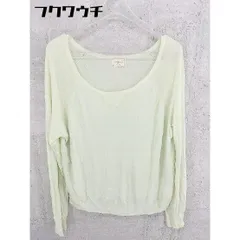 ◇ Ungrid アングリッド 長袖 ニット セーター サイズF グリーン系 レディース 【中古】 【1101190010318】